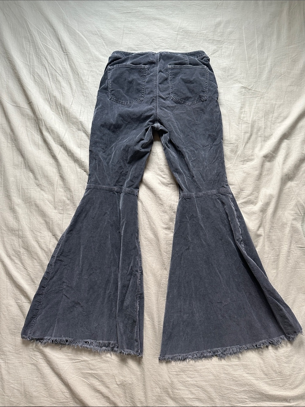 We The Free Float On Charcoal Flare Pants - Picture 9 of 11